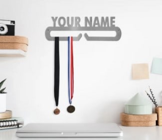 Personalized Medal Display hanger Best gifts for rowers rowing gifts heyprezzie Personalized Medal Display hanger Best gifts for rowers rowing gifts heyprezzie